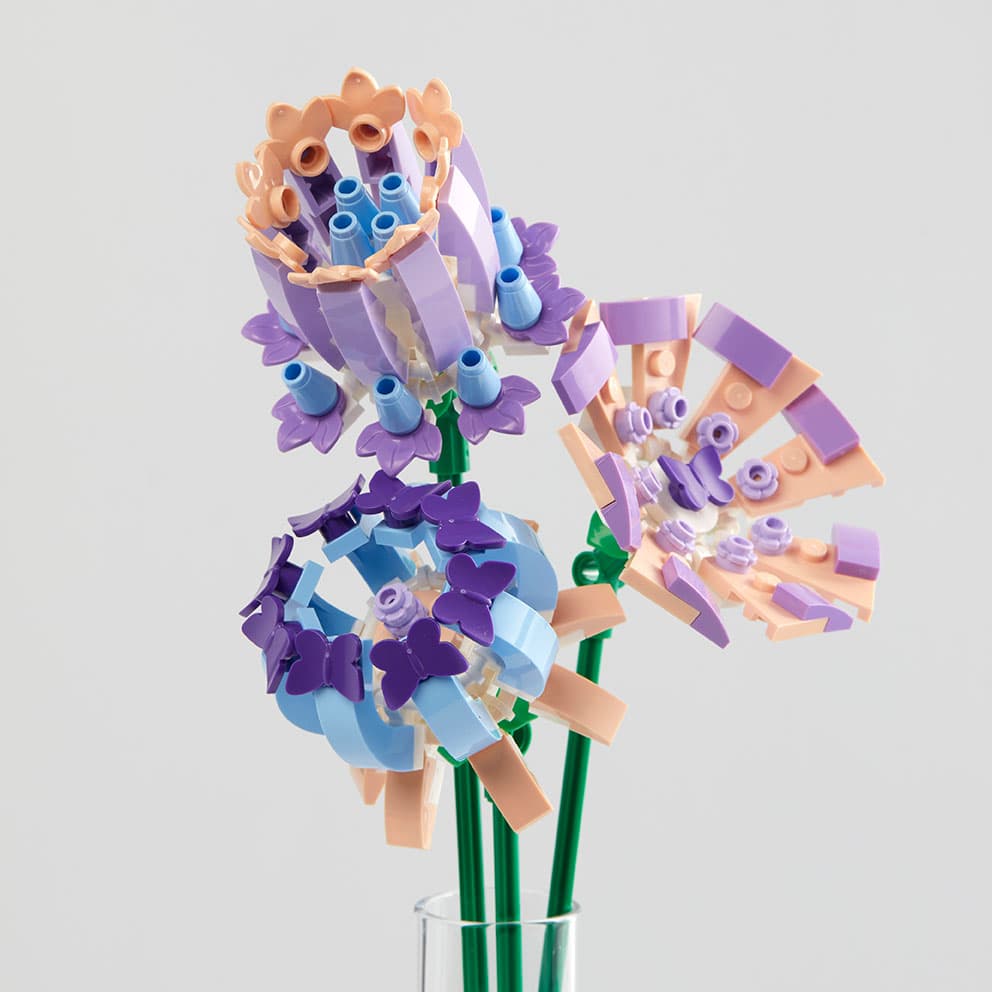 LEGO sættet Purple Butterflies Flower Pack