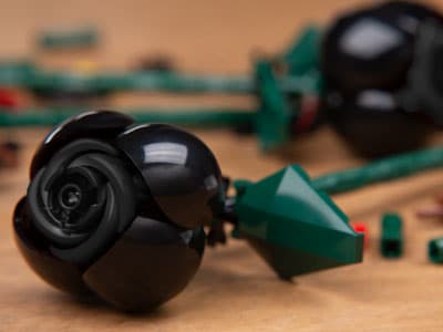 LEGO sættet 2x Black Roses