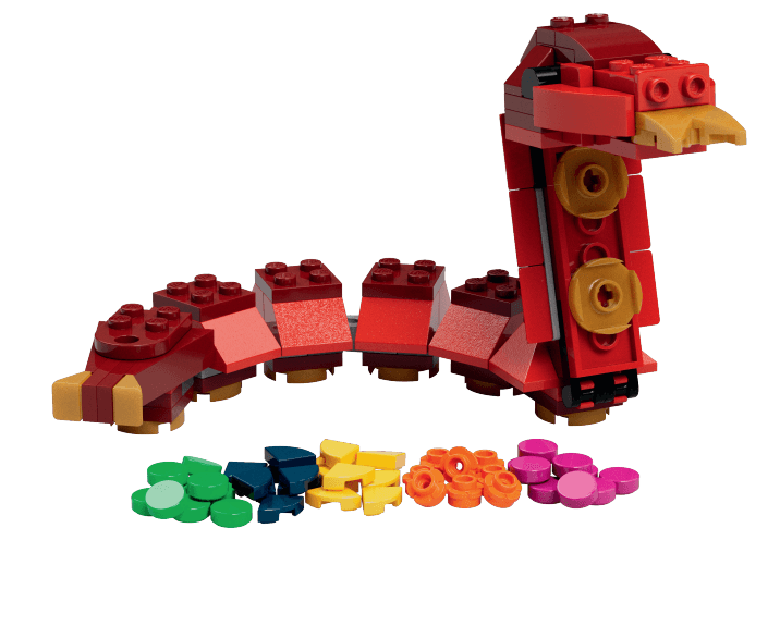 LEGO sættet Lunar New Year Snake