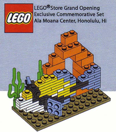 LEGO sættet LEGO Store Grand Opening Exclusive Set, Ala Moana Center, Honolulu, HI