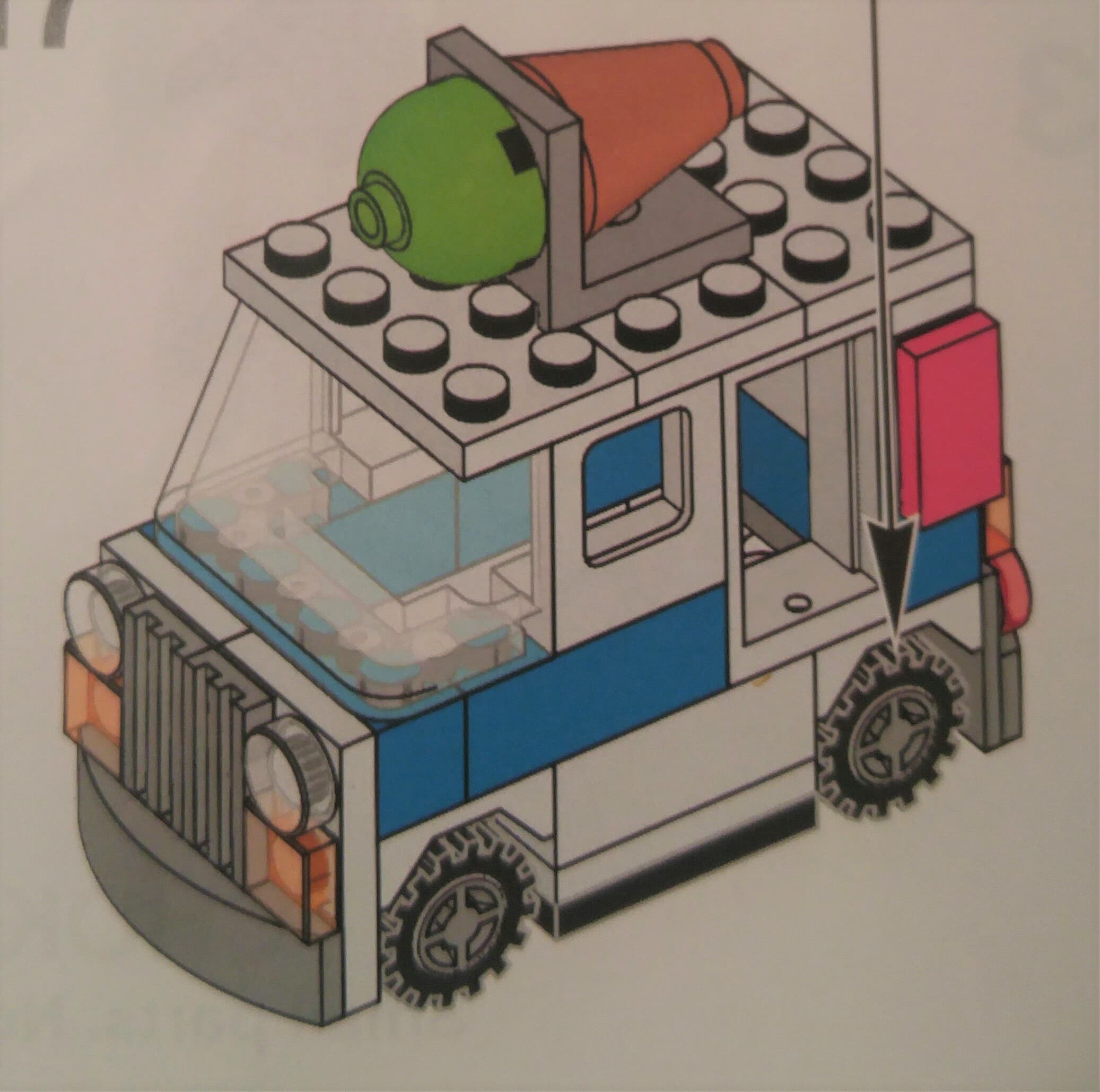 LEGO sættet Ice Cream Truck