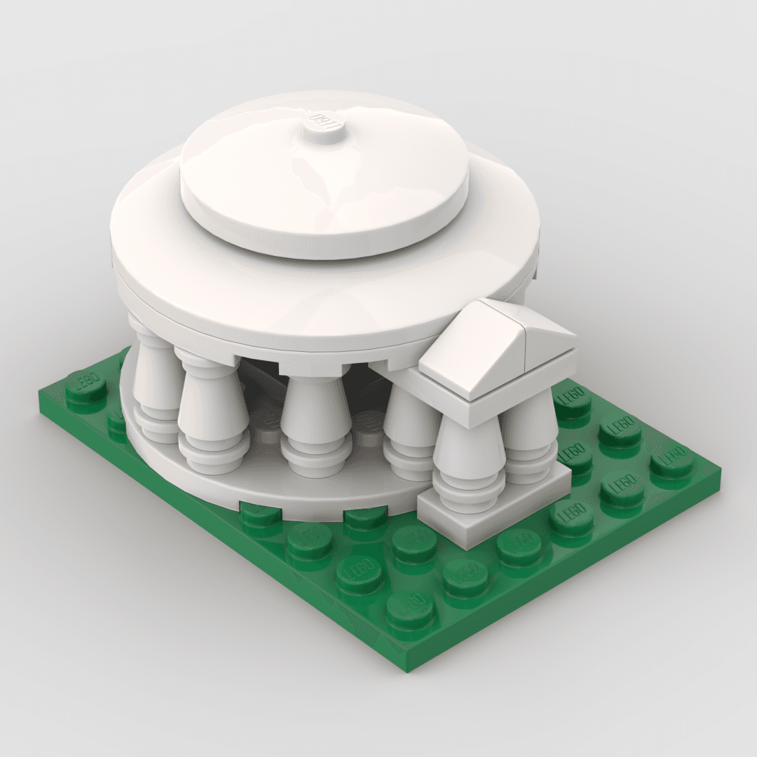 LEGO sættet Jefferson Memorial