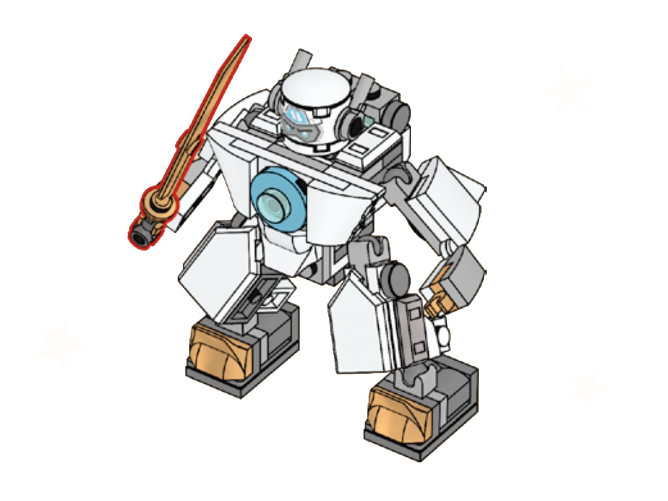 LEGO sættet Zane-Mech