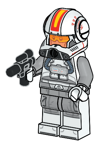 LEGO sættet Phase 2 Clone Pilot