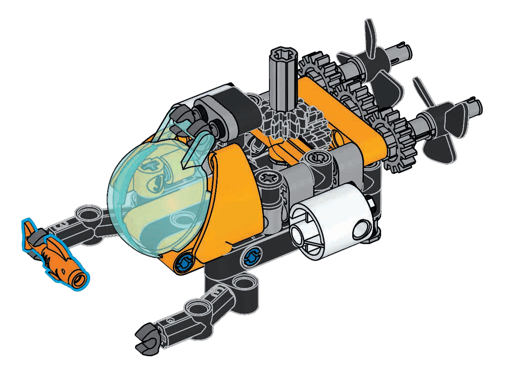 LEGO sættet Submarine