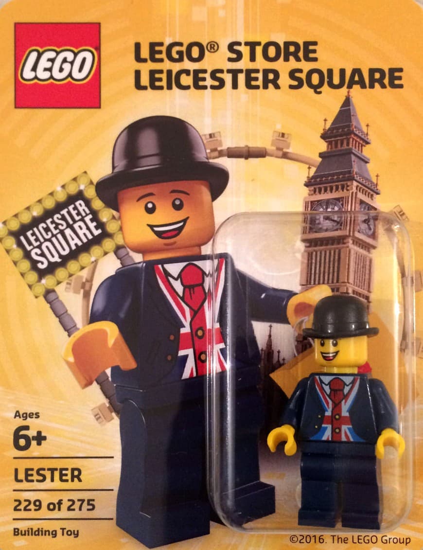 LEGO sættet Lester (LEGO Store Leicester Square Grand Opening Version)