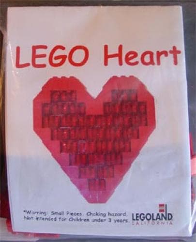 LEGO sættet LEGO Heart (Legoland California)