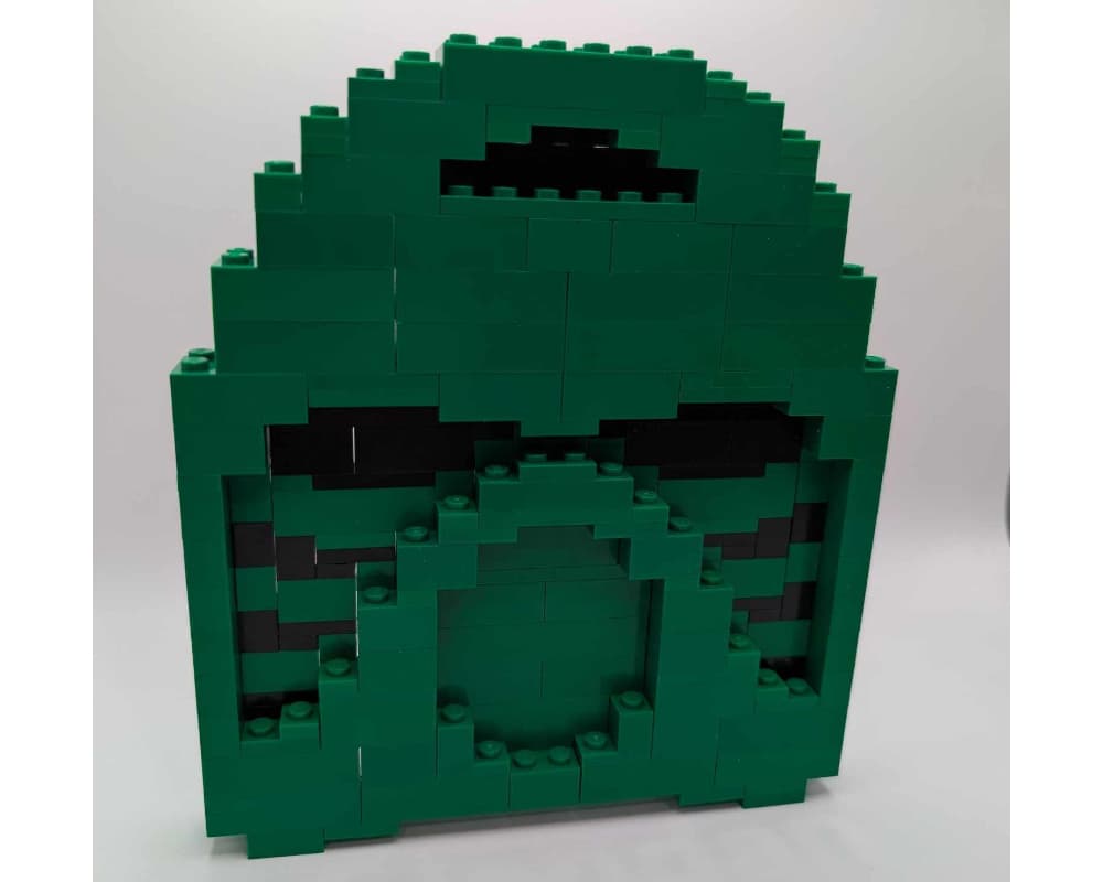 LEGO sættet Hau Mask - Green Brick
