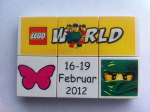 LEGO sættet LEGO World Denmark Puzzle Promo 2012