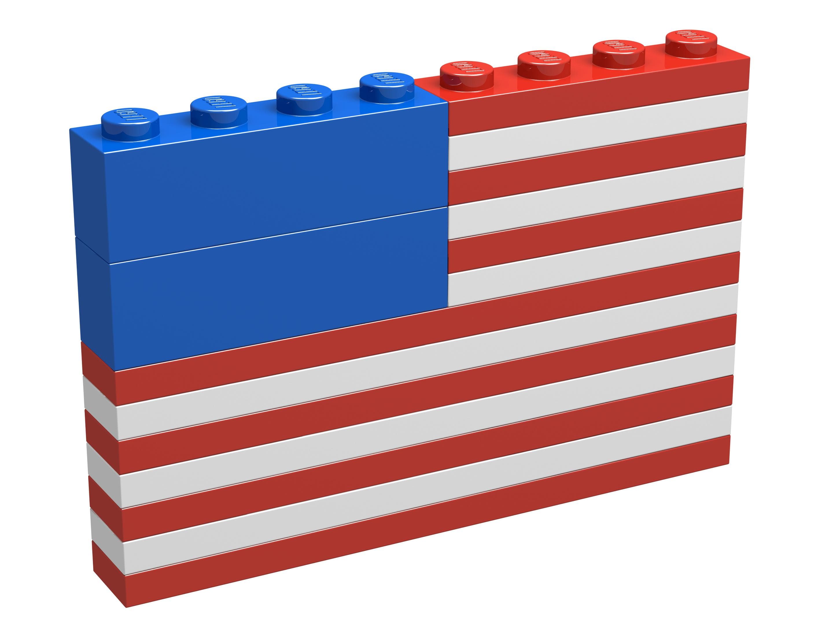 LEGO sættet US Flag