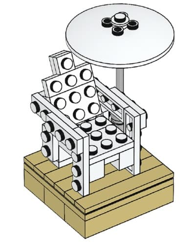 LEGO sættet Chair