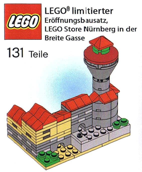LEGO sættet LEGO Store Grand Opening Exclusive Set, Nuremberg (Nürnberg), Germany