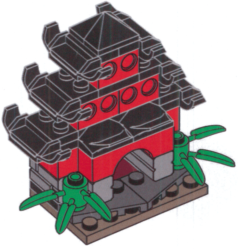LEGO sættet Mini Temple