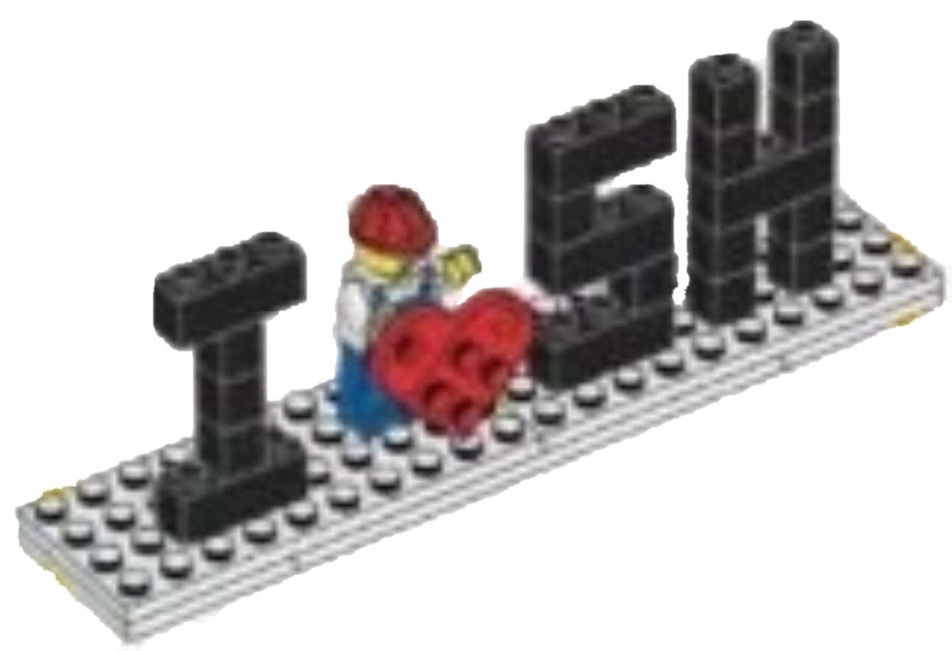 LEGO sættet I ❤️ Shanghai Standee