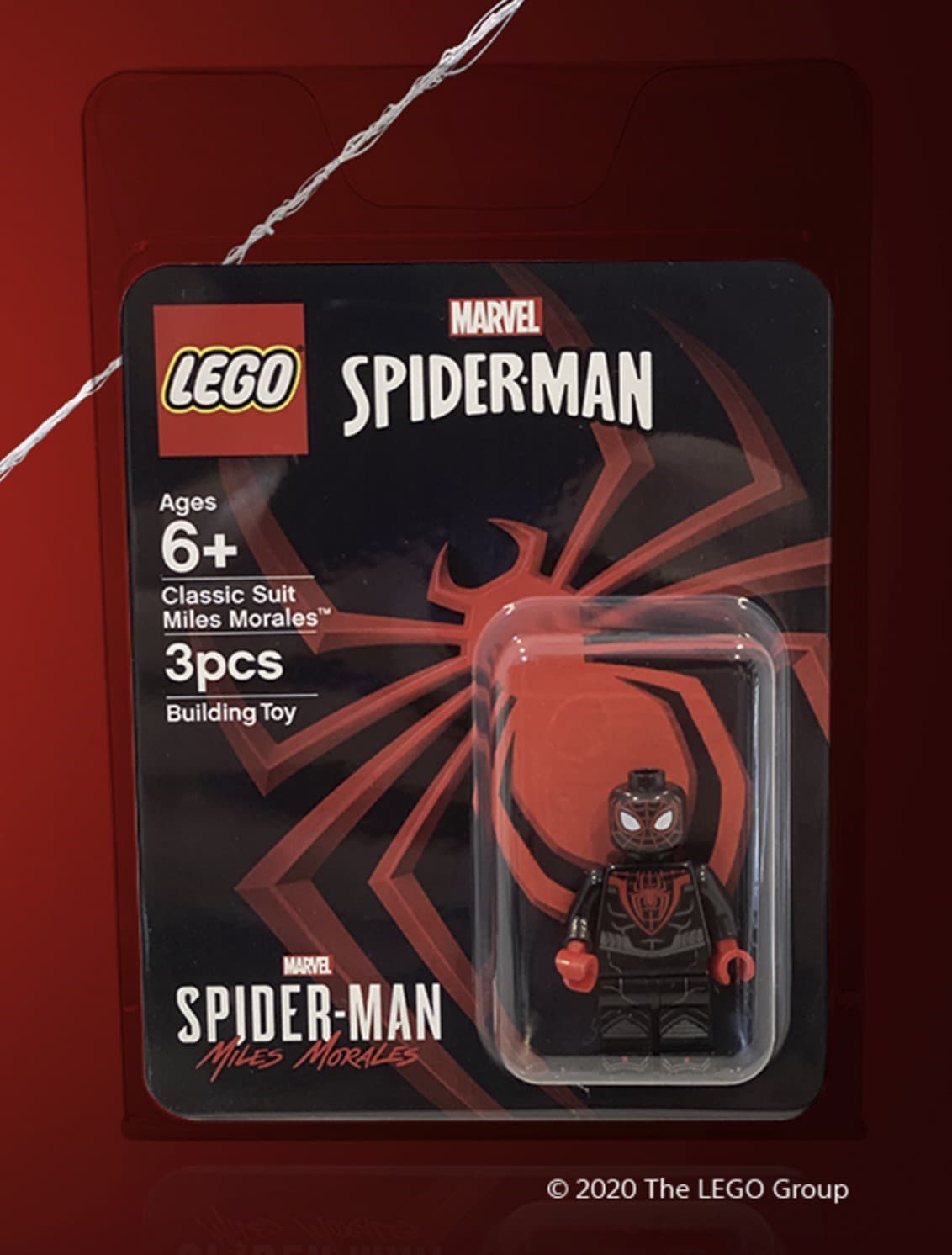 LEGO sættet Classic Suit Miles Morales