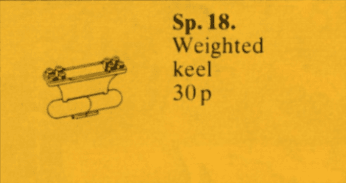 LEGO sættet Ship Keel
