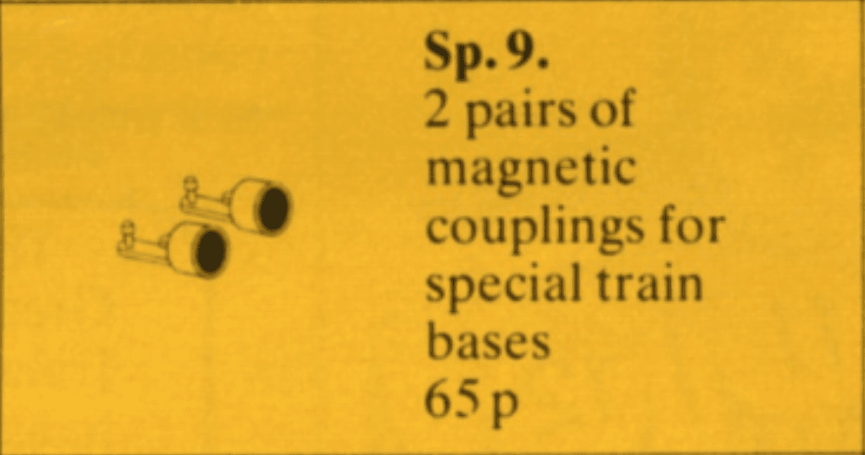 LEGO sættet Magnetic Train Couplers