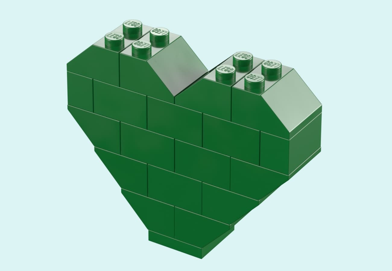 LEGO sættet Starter Heart
