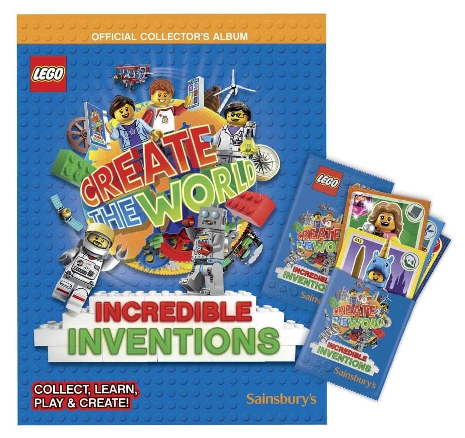 LEGO sættet Create the World Trading Cards: Incredible Inventions