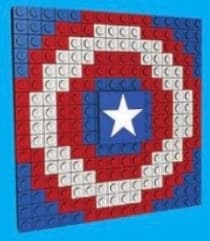 LEGO sættet Captain America's Shield